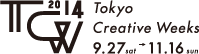 Tokyo Creative Weeks logo